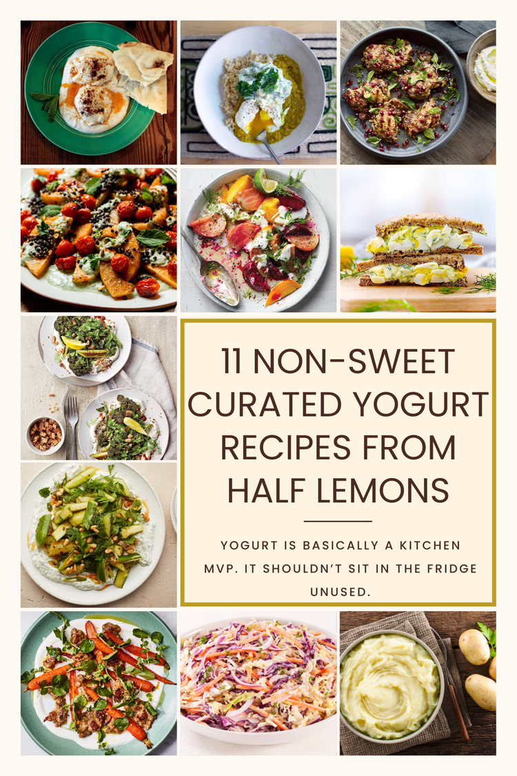 Half Lemons Recipe Generator Curated Yogurt Recipe Collection - Creative Ways to Use Leftover Yogurt