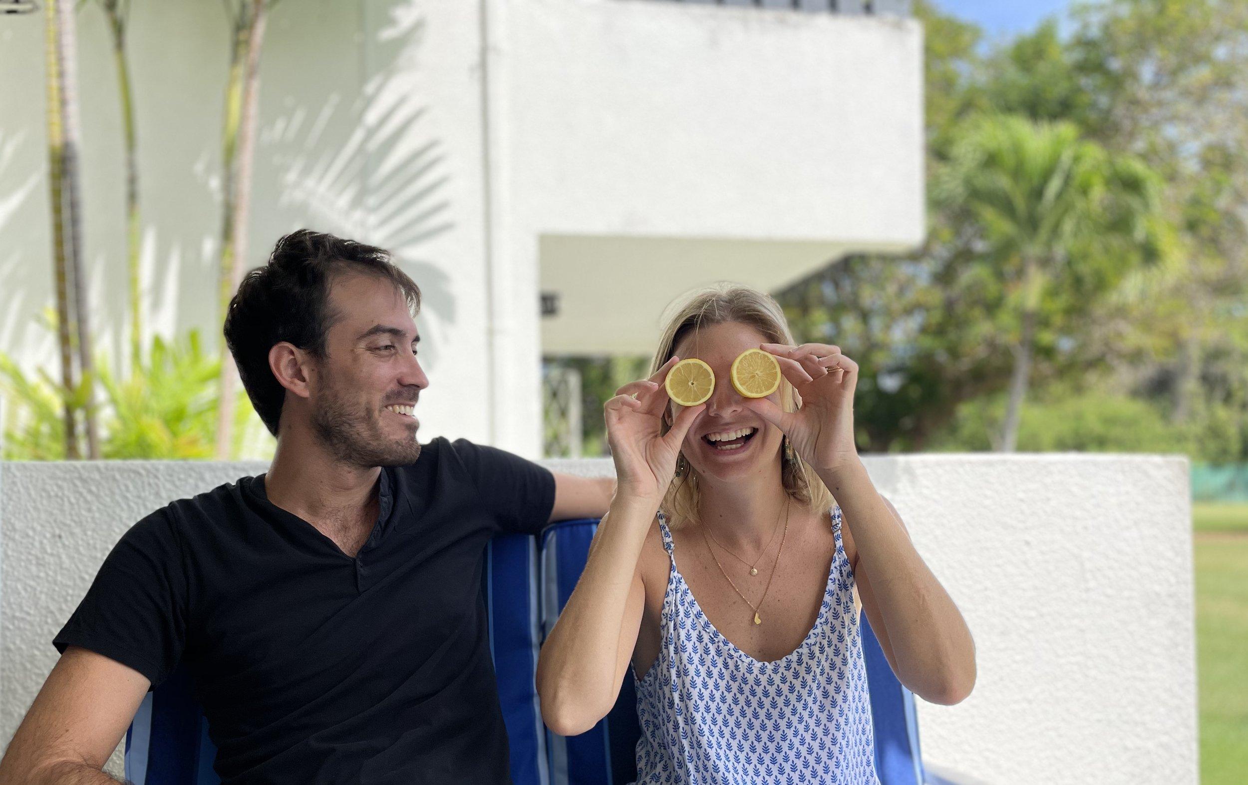 Half Lemons Recipe Generator Founders Theo Goodman and Julie Dillemann